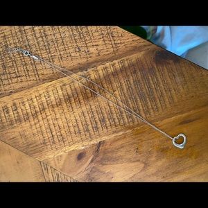 Tiffany & co Elsa open heart pendant